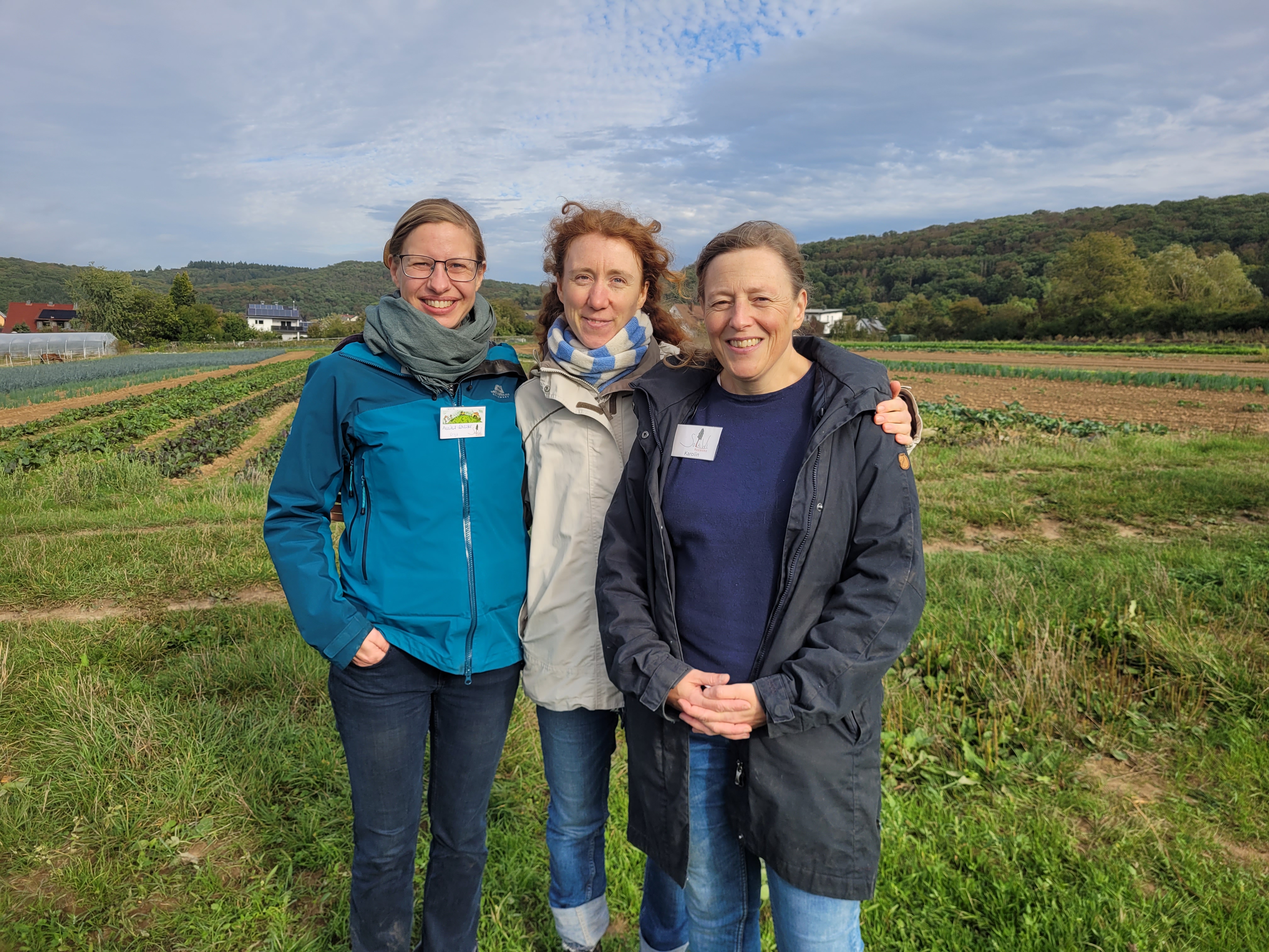 Der neue Vorstand des Solawi Marburg e.V.